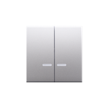 Simon 54 Klawisze z oczkiem do mechanizmów: SW6/2XLM SW7/2XM SW6P1M srebrny mat