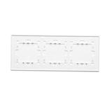 Simon 54 Touch Panel dotykowy S54 Touch 3 moduły 1 pole dotykowe + 2 pole dotykowe pionowe + 2 pola dotykowe pionowe biała perła DSTR3133/70 KONTAKT