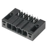 SV 7.62HP/04/270F 3.5SN BK BX Wtyki PCB (złącza płyty), 7.62 mm, Liczba biegunów: 4, kąt odejścia: 270° /36szt./ 1931390000 WEIDMÜLLER