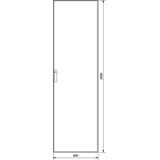 univers Obudowa stojąca IP41 kl.I 600x2000x600mm RAL7035 FG22XE HAGER