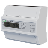 licznik energii elektrycznej - trójfaz. z programowalną przekładnią , RS-485 MODBUS, LCD, kl.1
