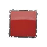 Simon Basic Łącznik schodowy 10A 250V szybkozłączka czerwony BMW6.01/22 KONTAKT