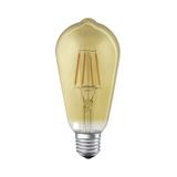 Żarówka LED E27 ST64 6W = 53W 2400K Ciepła 680lm 300° Filament SMART+ WIFI Ściemnialna 4058075610545 LEDVANCE