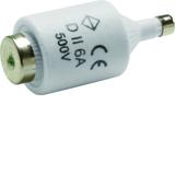 Wkładka bezpiecznikowa DII/E27 wyk.szybkie F (Bi-Wts) 6A 500VAC LE27F06 HAGER