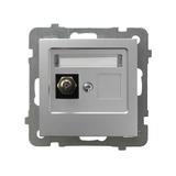 AS Gniazdo ekwipotencjalne pojedyncze - kolor srebro