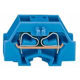 Złączka 4‑przewodowa 1,5mm2 niebieska z mocowaniem śrubowym 260‑334 /50szt./ WAGO