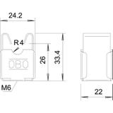 177/VA-VK, UCHWYTY PRZEW.ZATRZASK.M6 R8
