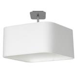 Milagro lampa wisząca Napoli E27 biały/chrom ML6361