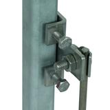 Zacisk krawędziowy 18-35 mm, do drutu 6-10 mm, stal nierdzewna NIRO