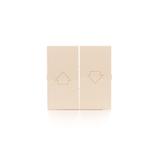 Simon 54 Klawisze do mechanizmu SZP1WM kremowy