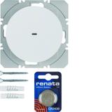 BERKER R.1/R.3 KNX RF quicklink Przycisk radiowy pojedyncza płaski biały 85655239 HAGER
