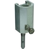 Zacisk do kulowych punktów mocowania fi 35 mm, z trzepieniem z poprzecznym kołkiem, do przewodu 16-1