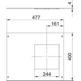 OKAD500/9, POKRYWA MONTAŻOWA