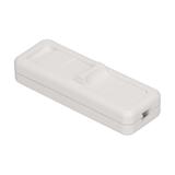 Wyłącznik suwakowy dwutorowy 2,5A biały WS-2P/BIAŁY ORNO