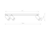 MONO III SOLID BRASS