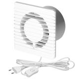 Wentylator łazienkowy 125mm - Przewód z wyłącznikiem BF-125/PS ORNO