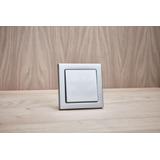 BERKER Q.3 Ramka pojedyncza aluminium aksamit lakierowana 10116094 HAGER