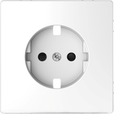 Merten - Płytka centralna gniazda schuko D-Life, biały lotos