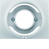 BERKER K.5 Płytka czołowa do sygnalizatora świetlnego E14 aluminium 11677003 HAGER