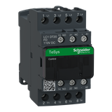 Stycznik 4 bieguny I=20A AC-1 styki 4 NO napięcie cewki 110 V DC LC1DT20FD Schneider