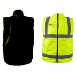 Bezrękawnik roboczy, dwustronny, jedna strona odblaskowa, rozmiar L/52