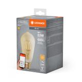 Żarówka LED E27 ST64 6W = 53W 2400K Ciepła 680lm 300° Filament SMART+ WIFI Ściemnialna 4058075610545 LEDVANCE