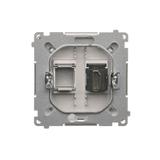 Simon Basic Gniazdo HDMI pojedyncze stal inox BMGHDMI.01/21 KONTAKT