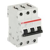 S203M-Z2UC Wyłącznik nadprądowy 10kA AC/DC 3P Z2A 2CDS273061R0278 ABB