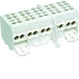 Zaciski rozgałęźne 5-polowe 2x25/2x16mm2 KH25C HAGER