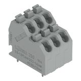 dwupiętrowa listwa zaciskowa 3-bieg. szara raster 5 mm /45szt./ WAGO