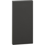 LIVING NOW 'MY HOME' - PLAKIETKA MODUŁU ZAŚLEPKI1 MODUŁ - CZERŃ, Bticino