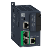 Modicon M251, sterownik, RJ45, 2 x Ethernet, 24 VDC