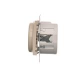 Simon 54 Ściemniacz naciskowo-obrotowy 20–500 W kremowy DS9T.01/41 KONTAKT