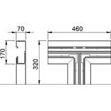 GK-T70170GR, Trójnik GK - T70170 Sz.