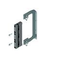 LG-B60-H P3 Wspornik z nośnikiem BBS 3-bieg. do szyn prądowych o rozstawie 60 mm, montaż szyn w pozi