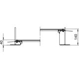 OKA-G50040140R, KANAŁ POKRYTY JASTRYCHEM