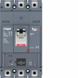 MCCB Wyłącznik mocy h3+ P630 Energy 3x400A 110kA HPW400NR HAGER