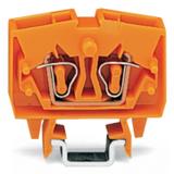 złączka 2-przewodowa 2,5 mm2 pomarańczowa