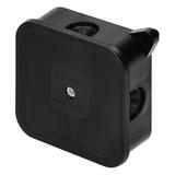 Puszka n/t ECO IP44 400V 4 dławnice gumowe 85x85x35mm czarny 60 szt. OR-JB-13806/B/60 ORNO