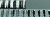 tehalit.LKG Kanał grzebieniowy PVC z pokrywą 37x25mm szary LKG3702507030B HAGER