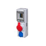 Rozdzielnica RSE-01 -okienko inspekcyjne 4 moduły -wyposażona w okablowanie do podłączenia zabezpiec 942062 ELEKTROMET