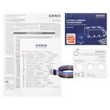 Przekładnik prądowy trójfazowy z rejestracją pomiaru, max. 440V/63A, Tuya Smart Wi-Fi