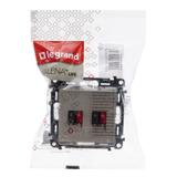 VALENA LIFE GNIAZDO GŁOŚNIKOWE PODWÓJNE KREMOWE, Legrand