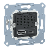 Gniazdo ładowarki USB A+C