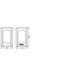 Oprawa SMART+ OUTD WIFI TABLE FRAME PBU SB RGBW