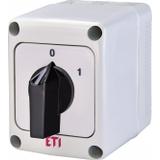 Przełącznik 0-1 2P w obudowie CS 16 91 PN 004773159 ETI