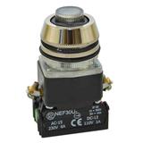 Przycisk NEF30-UWLXY/24V/W3 bezbarwny
