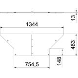 LAAD 750 R3 FT Pokrywa trójnika dostawnego
