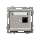SONATA Gniazdo komputerowe pojedyncze, kat. 5e MMC kaszmir