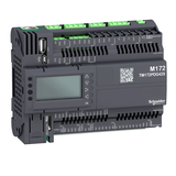 Modicon M172, Sterownik PLC HVAC, 12 DI, 12 AI, 12 DO, 6 AO, Wyświetlacz, Eth, CAN, RS485, USB miniA